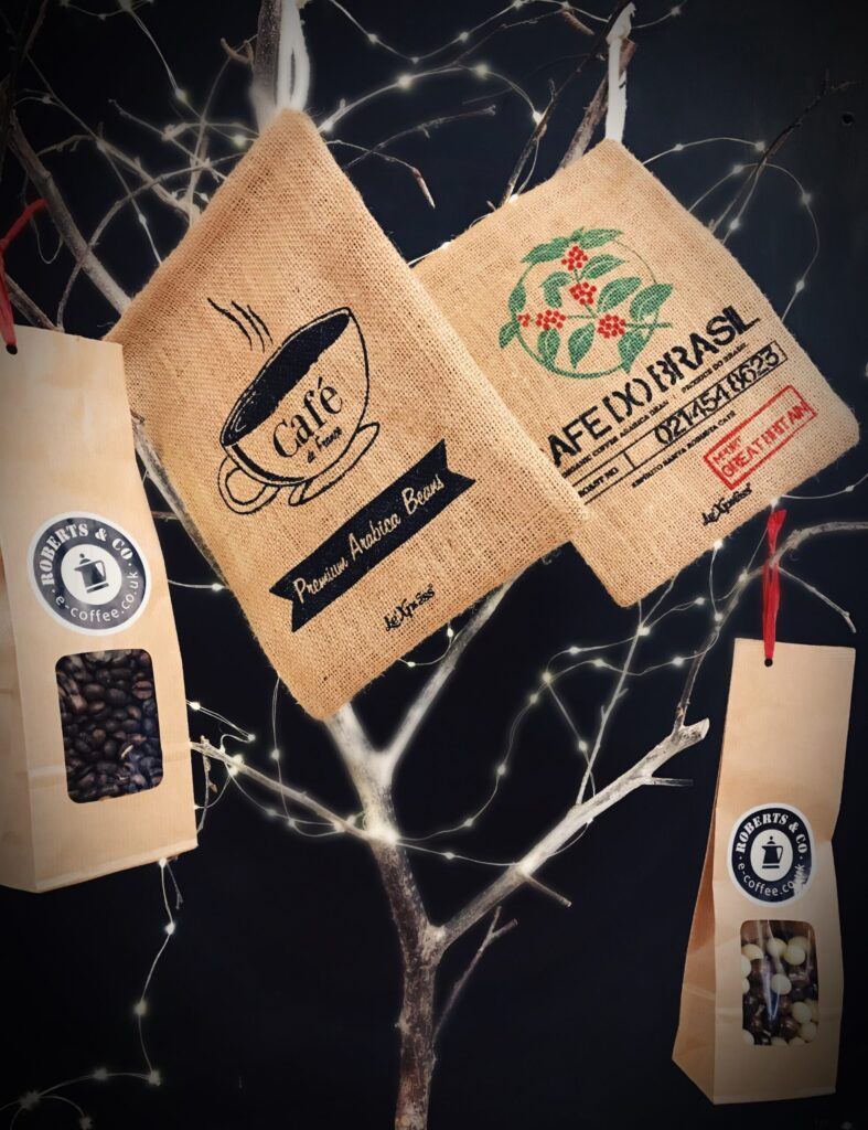 Small Hessian Gift Bags Roberts & Co